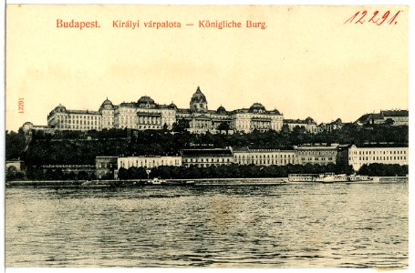 12291-Budapest-1910-Königliche Burg-Brück & Sohn Kunstverlag