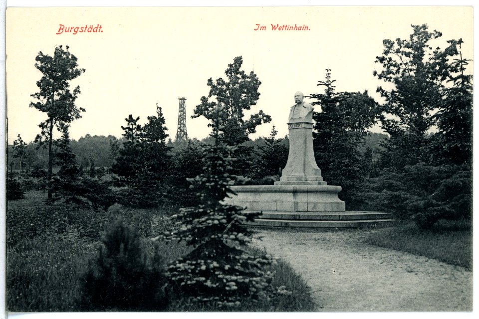 12272-Burgstädt-1910-Im Wettinhain-Brück & Sohn Kunstverlag