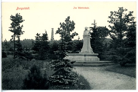12272-Burgstädt-1910-Im Wettinhain-Brück & Sohn Kunstverlag