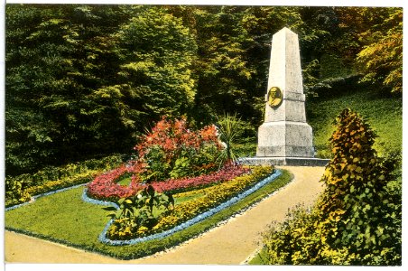 12378-Chemnitz-1910-Claus - Denkmal im Stadtpark-Brück & Sohn Kunstverlag