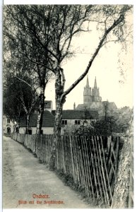 11954-Oschatz-1910-Stadtkirche-Brück & Sohn Kunstverlag