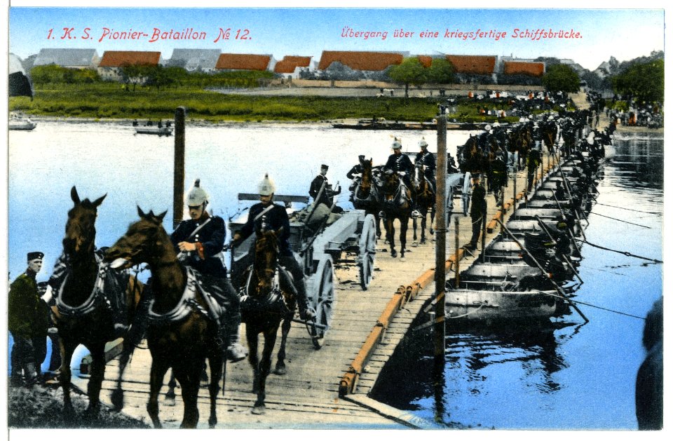 12362--1910-Pionier-Bataillon Nr. 12-Brück & Sohn Kunstverlag