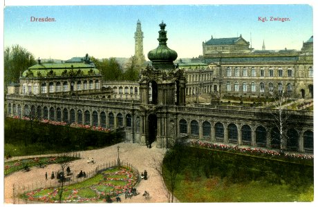 12231-Dresden-1910-Zwinger-Brück & Sohn Kunstverlag