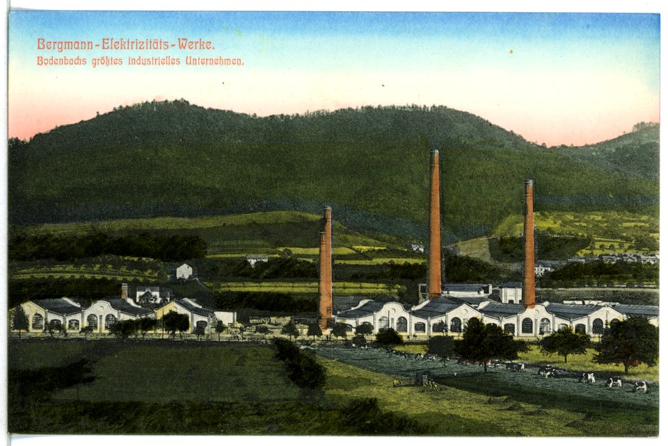 12412-Bodenbach-1911-Bergmanns Elektrizitätswerk-Brück & Sohn Kunstverlag