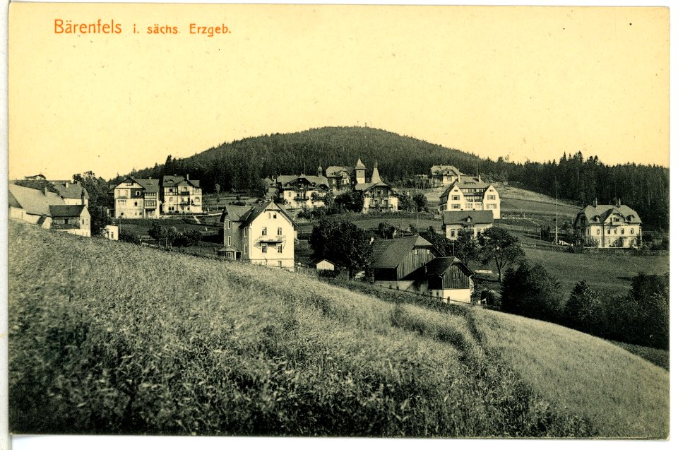 11465-Bärenfels-1910-Blick auf Bärenfels-Brück & Sohn Kunstverlag