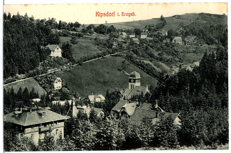 11452-Kipsdorf-1910-Blick auf Kipsdorf-Brück & Sohn Kunstverlag