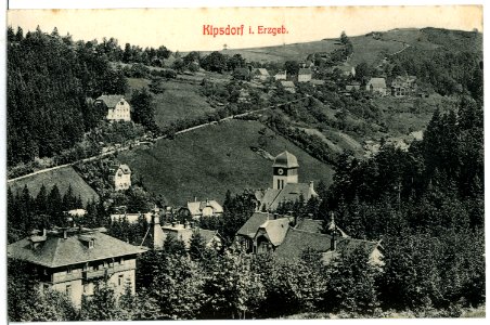 11452-Kipsdorf-1910-Blick auf Kipsdorf-Brück & Sohn Kunstverlag