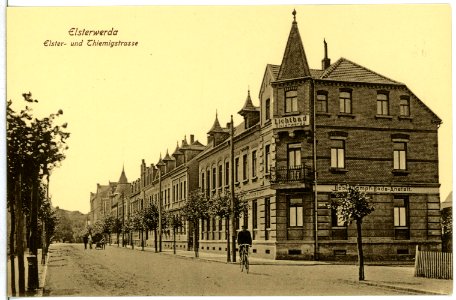 11426-Elsterwerda-1910-Elster und Thiemigstraße-Brück & Sohn Kunstverlag photo