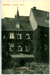 11345-Schlettau-1910-Am Schloß-Brück & Sohn Kunstverlag