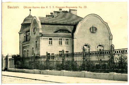 12352-Bautzen-1910-Offizierskasino des 3. Königlich Sächsischen Husaren-Regiment Nr. 20-Brück & Sohn Kunstverlag