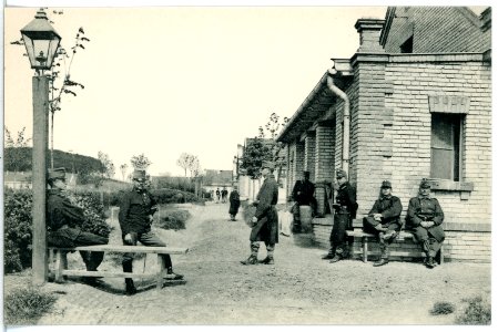 12319-Milowitz-1910-Militärlager-Brück & Sohn Kunstverlag