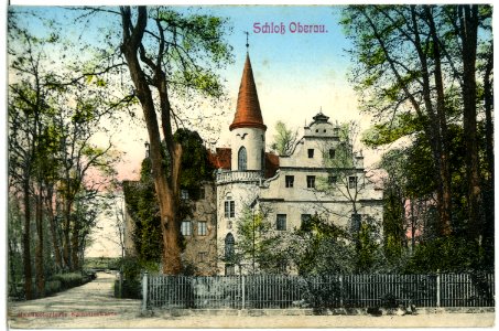 11558-Oberau-1910-Schloß-Brück & Sohn Kunstverlag