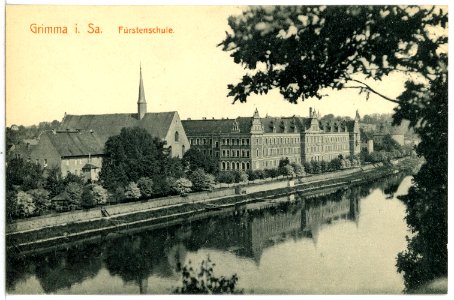 12303-Grimma-1910-Fürstenschule-Brück & Sohn Kunstverlag