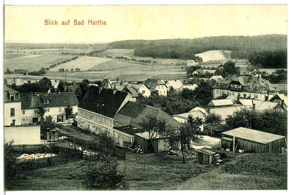 12608-Hartha-1911-Blick auf Bad Hartha-Brück & Sohn Kunstverlag