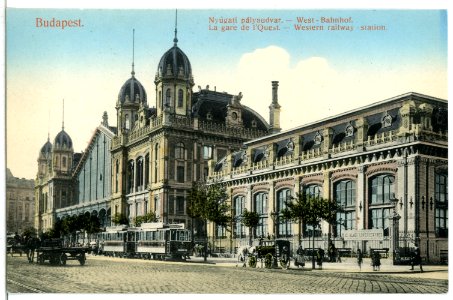12656-Budapest-1911-Westbahnhof-Brück & Sohn Kunstverlag