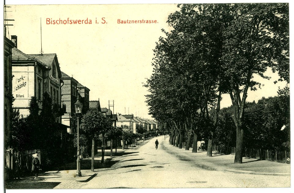 11396-Bischofswerda-1910-Bautzner Straße-Brück & Sohn Kunstverlag