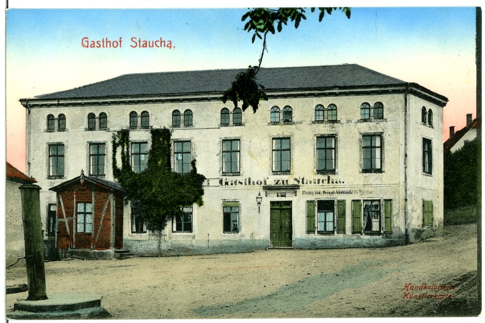 11386-Staucha-1910-Gasthof-Brück & Sohn Kunstverlag