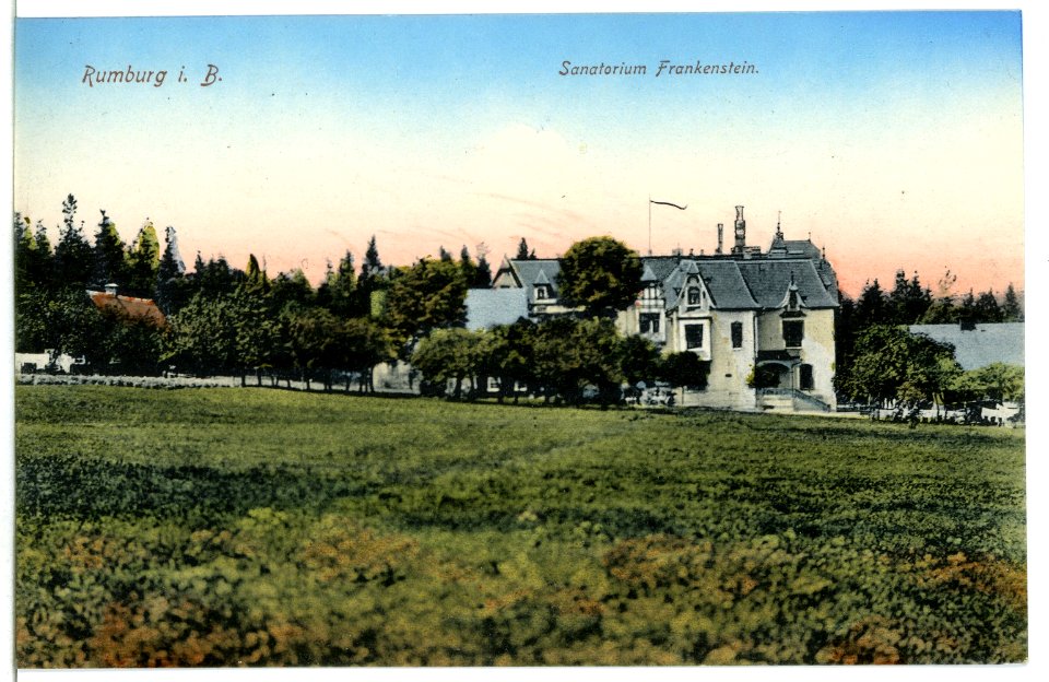 11221-Rumburg-1910-Sanatorium Frankenstein-Brück & Sohn Kunstverlag