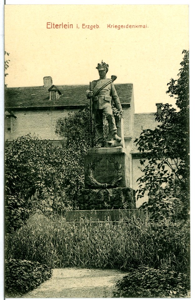 11215-Elterlein-1910-Kriegerdenkmal-Brück & Sohn Kunstverlag