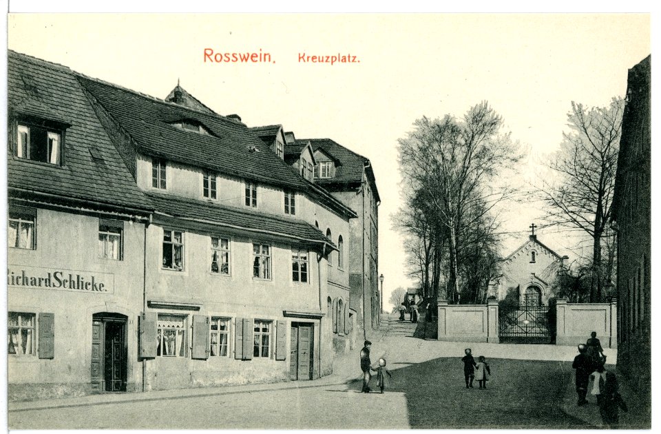 11898-Roßwein-1910-Kreuzplatz-Brück & Sohn Kunstverlag