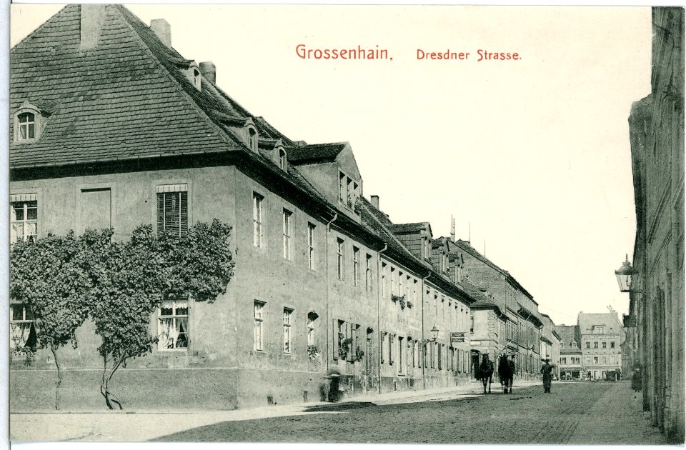 11481-Großenhain-1910-Dresdner Straße-Brück & Sohn Kunstverlag