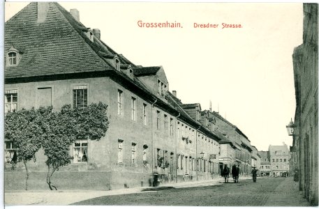 11481-Großenhain-1910-Dresdner Straße-Brück & Sohn Kunstverlag