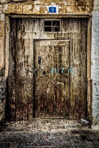 Abandoned wooden rustic