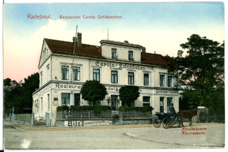 11272-Radebeul-1910-Restaurant Carola-Schlößchen-Brück & Sohn Kunstverlag