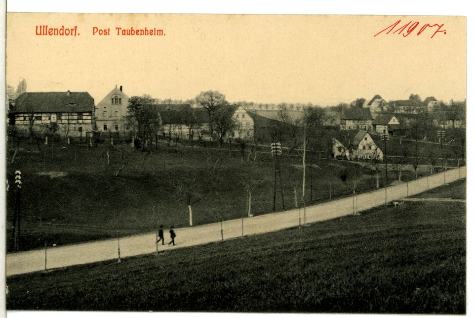 11907-Ullendorf-1910-Blick auf Ullendorf-Brück & Sohn Kunstverlag