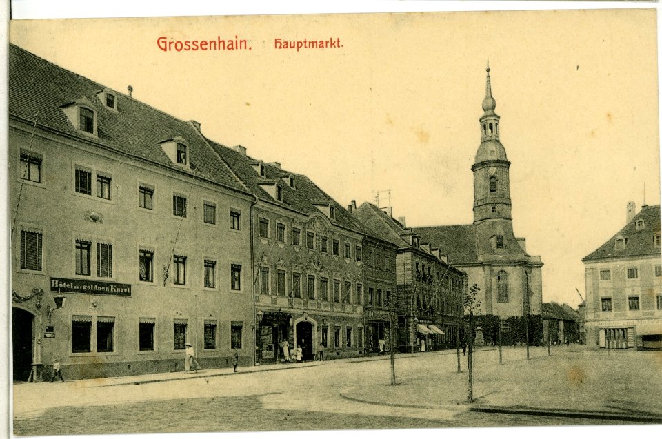 11294-Großenhain-1910-Hauptmarkt-Brück & Sohn Kunstverlag