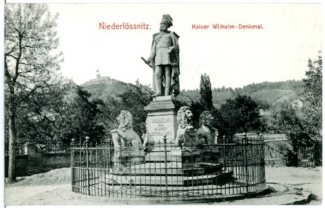 11034-Radebeul-1910-Kaiser-Wilhelm-Denkmal-Brück & Sohn Kunstverlag