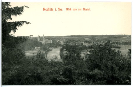 12629-Rochlitz-1911-Blick von der Bastei-Brück & Sohn Kunstverlag