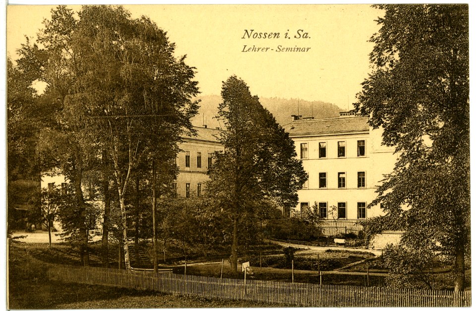 11484-Nossen-1910-Lehrer - Seminar-Brück & Sohn Kunstverlag
