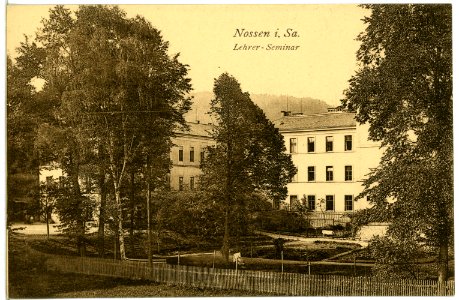 11484-Nossen-1910-Lehrer - Seminar-Brück & Sohn Kunstverlag