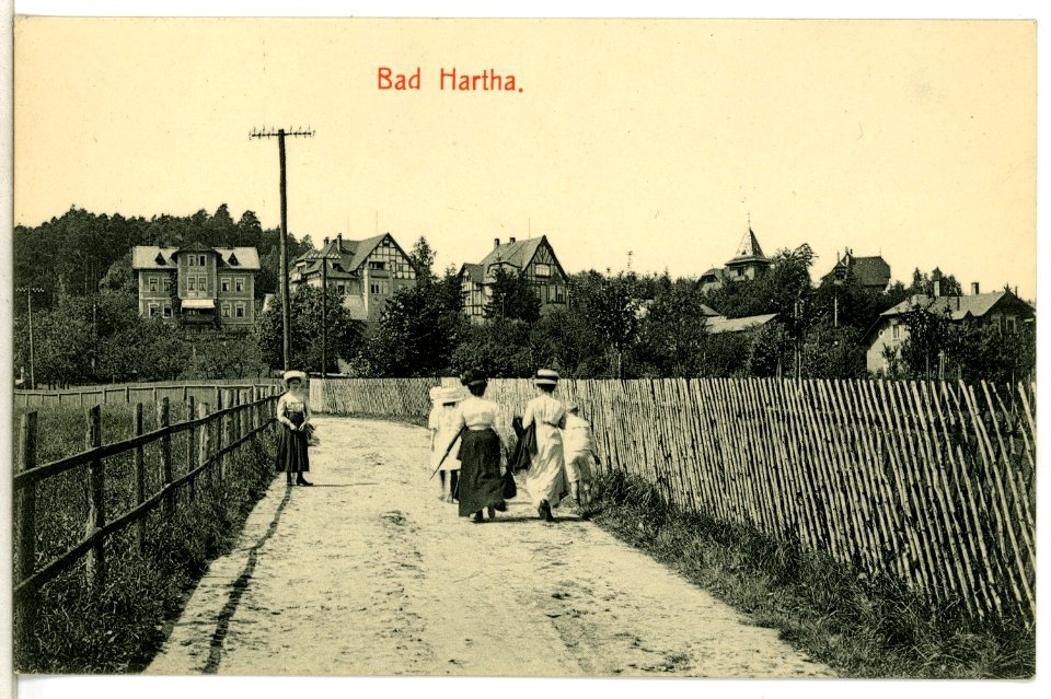 12611-Hartha-1911-Blick auf Bad Hartha-Brück & Sohn Kunstverlag