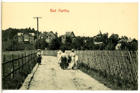 12611-Hartha-1911-Blick auf Bad Hartha-Brück & Sohn Kunstverlag