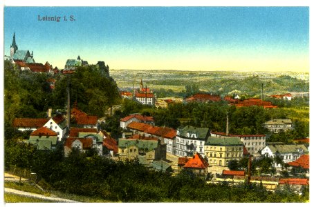 12757-Leisnig-1911-Blick auf Leisnig-Brück & Sohn Kunstverlag