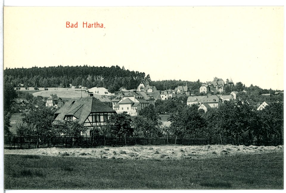 12614-Hartha-1911-Blick auf Bad Hartha-Brück & Sohn Kunstverlag