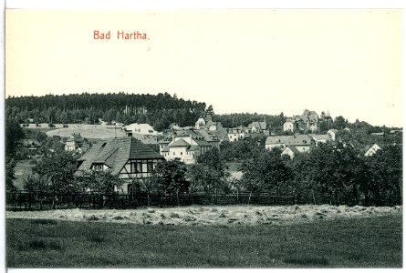 12614-Hartha-1911-Blick auf Bad Hartha-Brück & Sohn Kunstverlag