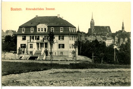12627-Bautzen-1911-Ritterschaftliches Internat-Brück & Sohn Kunstverlag