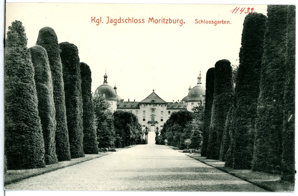 11433-Moritzburg-1910-Jagdschloß-Brück & Sohn Kunstverlag
