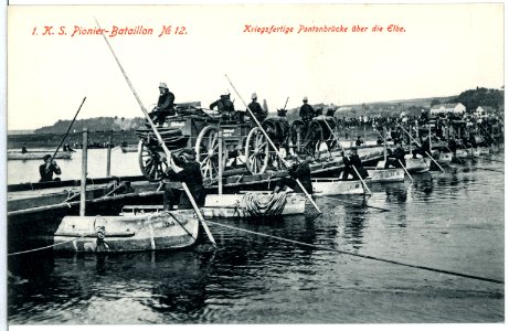 11061--1910-Königlich Sächsisches Pionier-Bataillon Nr. 12-Brück & Sohn Kunstverlag photo