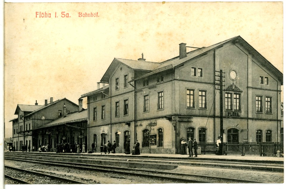 11578-Flöha-1910-Bahnhof-Brück & Sohn Kunstverlag
