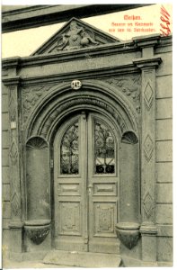 11887-Meißen-1910-Haustor am Kleinmarkt 8-Brück & Sohn Kunstverlag