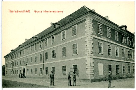 11054-Theresienstadt-1910-Große Infanteriekaserne-Brück & Sohn Kunstverlag