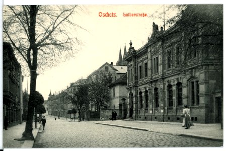 11951-Oschatz-1910-Lutherstraße-Brück & Sohn Kunstverlag