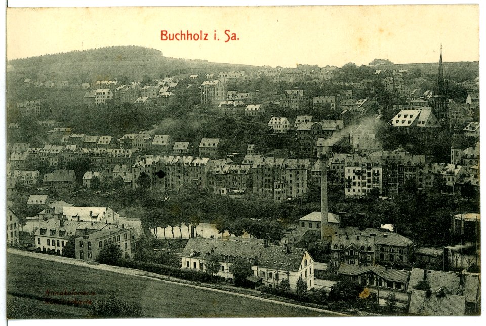 11286-Buchholz-1910-Blick auf Buchholz-Brück & Sohn Kunstverlag