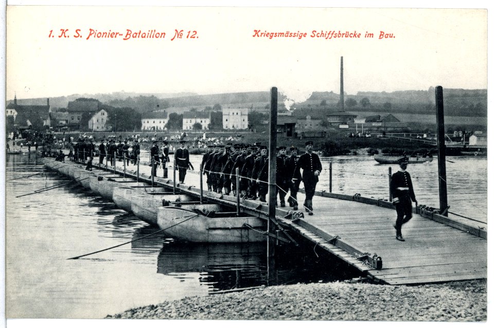 12370--1910-Pionier-Bataillon Nr. 12-Brück & Sohn Kunstverlag