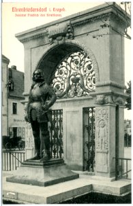 11079-Ehrenfriedersdorf-1910-Denkmal Friedrich des Streitbaren-Brück & Sohn Kunstverlag