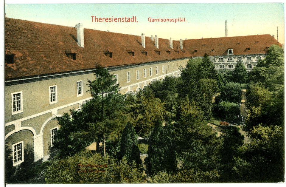 11056-Theresienstadt-1910-Garnisonsspital-Brück & Sohn Kunstverlag